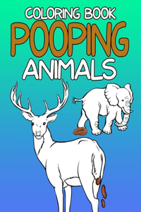 Pooping Animals Coloring Book