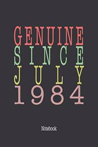 Genuine Since July 1984