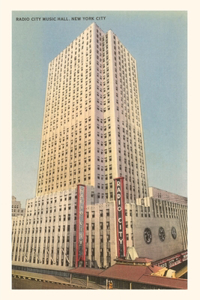 Vintage Journal Radio City Music Hall, New York City