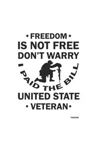 Proud Veteran Notebook