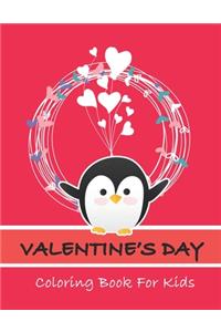 Valentine's Day coloring book for kids