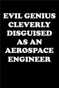 Evil Genius Cleverly Disguised as an Aerospace Engineer