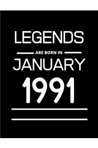 LEGENDS are born in January 1991