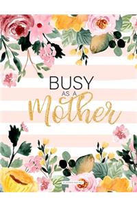 Busy as a Mother Planner 2020-2021