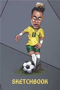 Neymar Football Sketchbook