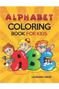 Alphabet Coloring Book for Kids