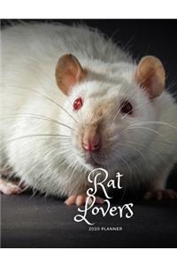 Rat Lovers 2020 Planner