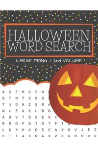 Halloween Word Search