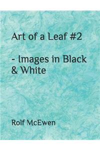 Art of a Leaf #2 - Images in Black & White