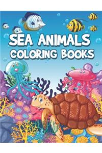 Sea Animals Coloring Books