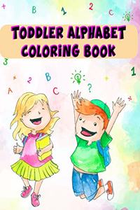 Toddler Alphabet Coloring Book