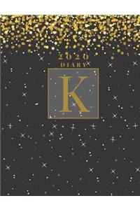 Personalised 2020 Diary Week To View Planner