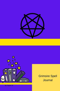 Grimoire Spell Journal -126 pages -6x9 -Inches