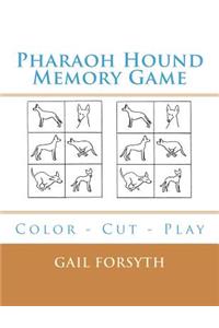 Pharaoh Hound Memory Game