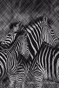 Zebra Composition Book