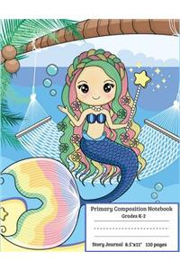 Primary Composition Notebook Grades K-2 Story Journal