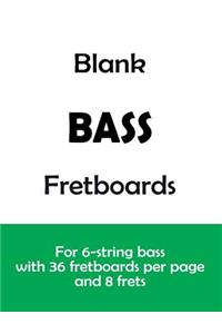 Blank Bass Fretboards