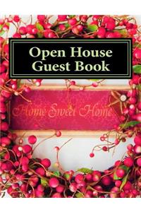 Open House Guest Book