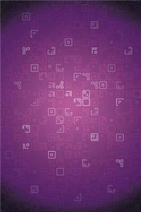 Fortnite Notebook: Purple Cube Inspired Rune Pattern (Unofficial): 100 Pages of 6