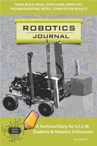 Robotics Journal - A Technical Diary for Stem Students & Robotics Enthusiasts