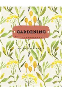 Gardening Journal and Planner