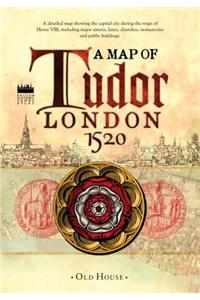 Historical Map of Tudor London, C.1520