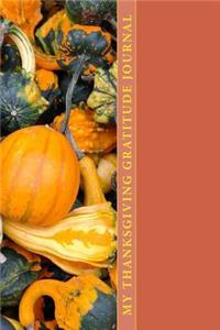 My Thanksgiving Gratitude Journal
