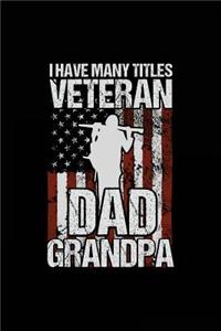 I Have Many Titles Veteran Dad Grandpa