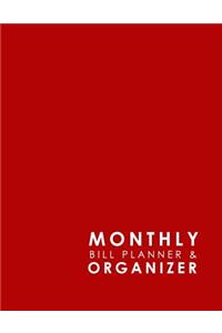 Monthly Bill Planner & Organizer