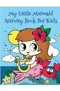 My Little Mermaid Activity Book for Kids
