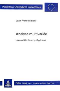 Analyse Multivariée