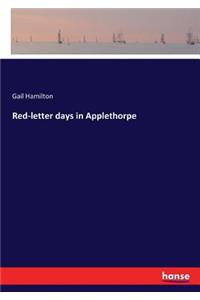 Red-letter days in Applethorpe