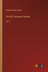 The Old Testament Student