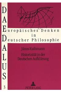 Historizitaet in Der Deutschen Aufklaerung