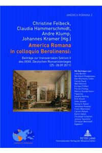 America Romana in Colloquio Berolinensi: