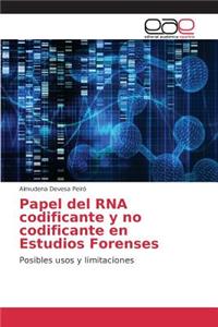 Papel del RNA codificante y no codificante en Estudios Forenses