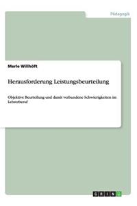 Herausforderung Leistungsbeurteilung