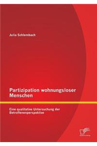 Partizipation wohnungsloser Menschen