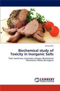 Biochemical study of Toxicity in Inorganic Salts