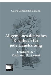 Allgemeines Deutsches Kochbuch Fur Jede Haushaltung