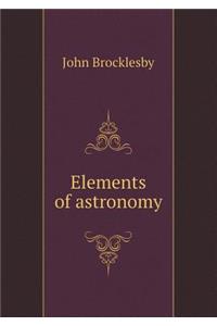 Elements of Astronomy