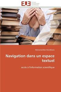 Navigation dans un espace textuel