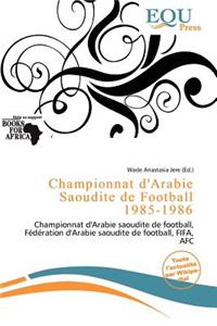 Championnat D'Arabie Saoudite de Football 1985-1986