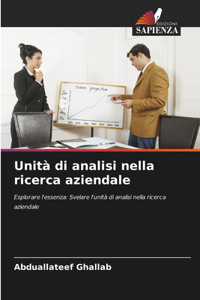 Unità di analisi nella ricerca aziendale