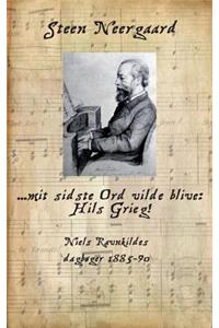 ... mit sidste Ord vilde blive