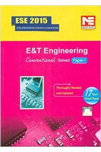 ESE-2015 : Electronics & Telecommunication Engg. : Conventional Solved Paper I