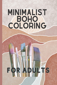 Minimalist Boho Coloring Book