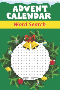 Advent Calendar Word Search