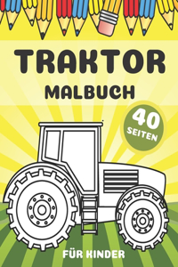 Traktor Malbuch für Kinder