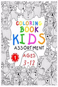 Coloring Book Kids Assortment Ages 3-12 1